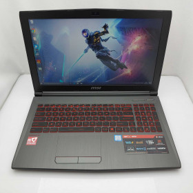 Ноутбук MSI GV62 8RE Gray (RAM 16GB DDR4 / SSD 256GB + HDD 1TB) Б/В (5725)