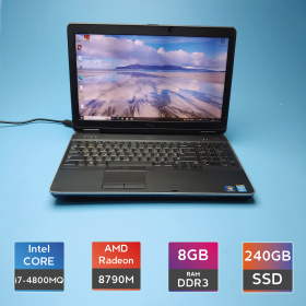 Ноутбук Dell Latitude E6540 (RAM 8GB DDR3/SSD 240GB/Radeon HD 8790M) Б/В (5824(1))