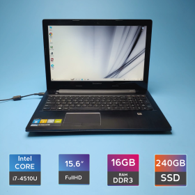 Ноутбук Lenovo Z50-70 Black (i7-4510U/RAM 16GB DDR3/SSD 240GB) Б/В (6029)