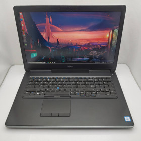 Ноутбук Dell Precision 7710 Black ( RAM 8GB DDR4 / SSD 240GB + HDD 500GB) Б/В (6027)
