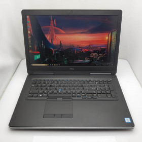 Ноутбук Dell Precision 7710 Black (RAM 16GB DDR4 / SSD 240GB + HDD 750GB) Б/В (6214)
