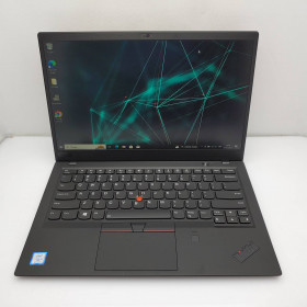 Ноутбук Lenovo ThinkPad X1 Carbon Black (i5-8350U/RAM 8GB DDR3/SSD 256GB) Б/В (6486)