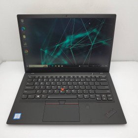 Ноутбук Lenovo ThinkPad X1 Carbon Black (i5-8350U/RAM 8GB DDR3/SSD 256GB) Б/В (6486)