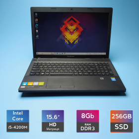 Ноутбук Lenovo G510 Black (i5-4200M/RAM 8GB DDR3/SSD 256GB) Б/В (6474)