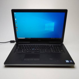 Ноутбук Dell Precision 7710 Black (i7-6820HQ/RAM 32GB DDR4/SSD 512GB) Б/В (6576(1))