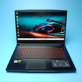 Ноутбук MSI GF65 Thin 10SDR (i7-10750H/RAM 16GB DDR4/SSD 512GB/GTX 1660 Ti) Б/В (7027) Ноутбук MSI GF65 Thin 10SDR (i7-10750H/RAM 16GB DDR4/SSD 512GB/GTX 1660 Ti) Б/В (7027)