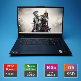 Ноутбук Lenovo Legion 5 17ACH6H (Ryzen 7 5800H/RAM 16GB DDR4/SSD 1TB/RTX 3060) Б/В (7167)