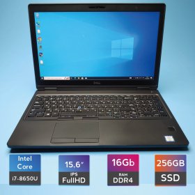 Ноутбук Dell Latitude 5590 (i7-8650U/RAM 16GB DDR4/SSD 256GB) Б/В (7178(1)) Ноутбук Dell Latitude 5590 (i7-8650U/RAM 16GB DDR4/SSD 256GB) Б/В (7178(1))
