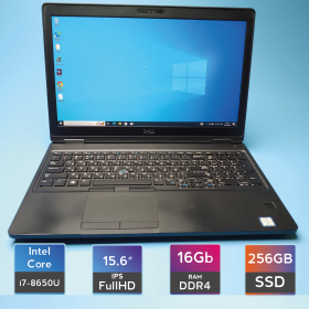 Ноутбук Dell Latitude 5590 (i7-8650U/RAM 16GB DDR4/SSD 256GB) Б/В (7178(2)) Ноутбук Dell Latitude 5590 (i7-8650U/RAM 16GB DDR4/SSD 256GB) Б/В (7178(2))