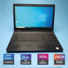 Ноутбук Dell Latitude 5590 (i7-8650U/RAM 16GB DDR4/SSD 256GB) Б/В (7178) Ноутбук Dell Latitude 5590 (i7-8650U/RAM 16GB DDR4/SSD 256GB) Б/В (7178)