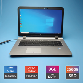 Ноутбук HP ProBook 470 G3 (i5-6200U/RAM 8GB DDR4/SSD 256GB/Radeon R7 M340) Б/В (7138)