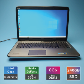 Ноутбук Dell XPS L702X (i7-2670QM/RAM 8GB DDR3/SSD 240GB/GT 555M) Б/В (7090) Ноутбук Dell XPS L702X (i7-2670QM/RAM 8GB DDR3/SSD 240GB/GT 555M) Б/В (7090)