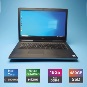 Ноутбук Dell Precision 7720 (i7-6820HQ/RAM 16GB DDR4/SSD 480GB/Quadro M1200) Б/В (7145) Ноутбук Dell Precision 7720 (i7-6820HQ/RAM 16GB DDR4/SSD 480GB/Quadro M1200) Б/В (7145)