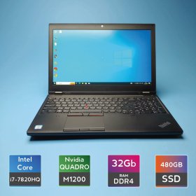 Ноутбук Lenovo ThinkPad P51 (i7-7820HQ/RAM 32GB DDR4/SSD 480GB/Quadro M1200) Б/В (7179) Ноутбук Lenovo ThinkPad P51 (i7-7820HQ/RAM 32GB DDR4/SSD 480GB/Quadro M1200) Б/В (7179)