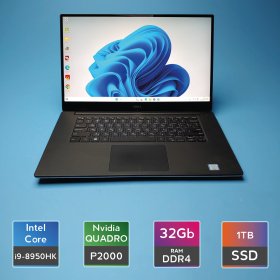 Ноутбук Dell Precision 5530 (i9-8950HK/RAM 32GB DDR4/SSD 1TB/Quadro P2000) Б/В Ноутбук Dell Precision 5530 (i9-8950HK/RAM 32GB DDR4/SSD 1TB/Quadro P2000) Б/В