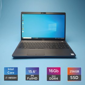 Ноутбук Dell Latitude 5501 (i7-9850H/RAM 16GB DDR4/SSD 256GB) Б/В (7223) Ноутбук Dell Latitude 5501 (i7-9850H/RAM 16GB DDR4/SSD 256GB) Б/В (7223)