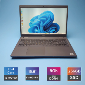 Ноутбук Dell Latitude 3510 (i5-10210U/RAM 8GB DDR4/SSD 256GB) Б/В (7241(2)) Ноутбук Dell Latitude 3510 (i5-10210U/RAM 8GB DDR4/SSD 256GB) Б/В (7241(2))