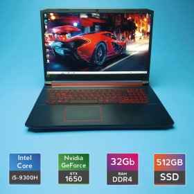 Ноутбук Acer Nitro 5 AN517-51 (i5-9300H/RAM 32GB DDR4/SSD 512GB/GTX 1650) Б/В (7271) Ноутбук Acer Nitro 5 AN517-51 (i5-9300H/RAM 32GB DDR4/SSD 512GB/GTX 1650) Б/В (7271)