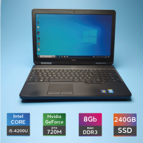 Ноутбук Dell Latitude E5540 (i5-4200U/RAM 8GB DDR3/SSD 240GB) Б/В (6090(39)) Ноутбук Dell Latitude E5540 (i5-4200U/RAM 8GB DDR3/SSD 240GB) Б/В (6090(39))