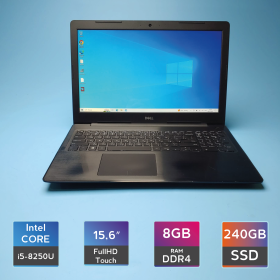 Ноутбук Dell Inspiron 5570 (i5-8250U/RAM 8GB DDR4/SSD 240GB) Б/В (7208) Ноутбук Dell Inspiron 5570 (i5-8250U/RAM 8GB DDR4/SSD 240GB) Б/В (7208)