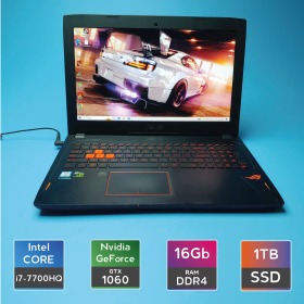 Ноутбук Asus ROG Strix GL502VM (i7-7700HQ/RAM 16GB DDR4/SSD 1TB/GTX 1060) Б/В (7286) Ноутбук Asus ROG Strix GL502VM (i7-7700HQ/RAM 16GB DDR4/SSD 1TB/GTX 1060) Б/В (7286)