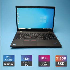 Ноутбук Lenovo ThinkPad T590 (i5-8265U/RAM 8GB DDR4/SSD 512GB) Б/В (7318)