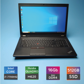 Ноутбук Lenovo ThinkPad P71 (i7-7700HQ/RAM 16GB DDR4/SSD 512GB/Quadro M620) Б/В (7308) Ноутбук Lenovo ThinkPad P71 (i7-7700HQ/RAM 16GB DDR4/SSD 512GB/Quadro M620) Б/В (7308)