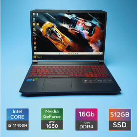 Ноутбук Acer Nitro 5 AN515-57 (i5-11400H/RAM 16GB DDR4/SSD 512GB/GTX 1650) Б/В (7293) Ноутбук Acer Nitro 5 AN515-57 (i5-11400H/RAM 16GB DDR4/SSD 512GB/GTX 1650) Б/В (7293)