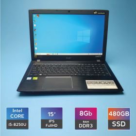 Ноутбук Acer Aspire E5-576G (i5-8250U/RAM 8GB DDR4/SSD 480GB/GeForce MX150) Б/В (7358)