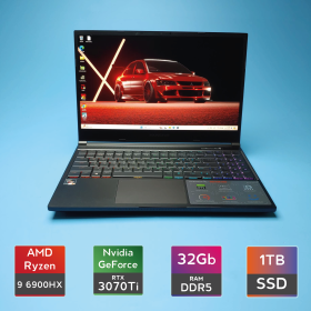 Ноутбук Maingear Vector Pro MG-VCP2-15 (Ryzen 9 6900HX/RAM 32GB DDR5/SSD 1TB/RTX 3070 Ti) Б/В (7363) Ноутбук Maingear Vector Pro MG-VCP2-15 (Ryzen 9 6900HX/RAM 32GB DDR5/SSD 1TB/RTX 3070 Ti) Б/В (7363)
