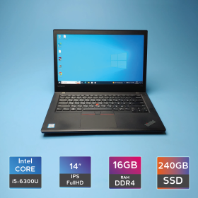 Ноутбук Lenovo ThinkPad T470 (i5-6300U/RAM 16GB DDR4/SSD 240GB) Б/В (7315) Ноутбук Lenovo ThinkPad T470 (i5-6300U/RAM 16GB DDR4/SSD 240GB) Б/В (7315)