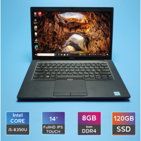 Ноутбук Dell Latitude 7490 (i5-8350U/RAM 8GB DDR4/SSD 120GB) Б/В (7429) Ноутбук Dell Latitude 7490 (i5-8350U/RAM 8GB DDR4/SSD 120GB) Б/В (7429)