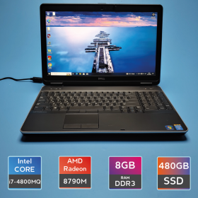 Ноутбук Dell Latitude E6540 (i7-4800MQ/RAM 8GB DDR3/SSD 480GB/Radeon HD 8790M) Б/В (7432) Ноутбук Dell Latitude E6540 (i7-4800MQ/RAM 8GB DDR3/SSD 480GB/Radeon HD 8790M) Б/В (7432)