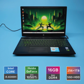 Ноутбук HP Pavilion Gaming 15-cx0056wm (i5-8300H/RAM 16GB DDR4/SSD 256GB + HDD 1TB/GTX 1050 Ti) Б/В (7421) Ноутбук HP Pavilion Gaming 15-cx0056wm (i5-8300H/RAM 16GB DDR4/SSD 256GB + HDD 1TB/GTX 1050 Ti) Б/В (7421)