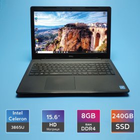 Ноутбук Dell Latitude 3590 (Celeron 3865U/RAM 8GB DDR4/SSD 240GB) Б/В (7456(1))