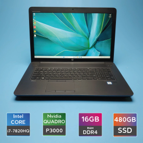 Ноутбук HP ZBook 17 G4 (i7-7820HQ/RAM 16GB DDR4/SSD 480GB /Quadro P3000 6Gb ) Б/В (7410) Ноутбук HP ZBook 17 G4 (i7-7820HQ/RAM 16GB DDR4/SSD 480GB /Quadro P3000 6Gb ) Б/В (7410)