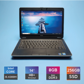 Ноутбук Dell Latitude E6440 (i7-4810MQ/RAM 8GB DDR3/SSD 240GB) Б/В (7469(2))