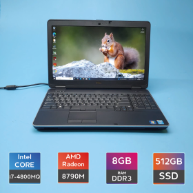 Ноутбук Dell Latitude E6540 (i7-4800MQ/RAM 8GB DDR3/SSD 512GB/Radeon HD 8790M) Б/В (7479(3))