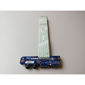Роз'єми USB/Audio (USB/Audio Board)Toshiba Satellite P755-S LS-6064P Роз'єми USB/Audio (USB/Audio Board)Toshiba Satellite P755-S LS-6064P