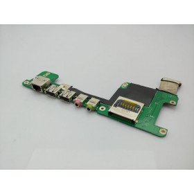 Плата USB/Audio/Ethernet/SD Card (USB/Audio/Ethernet/SD Card Board)Gigabyte Q1105M P/N DA0QL1TH6D0 Плата USB/Audio/Ethernet/SD Card (USB/Audio/Ethernet/SD Card Board)Gigabyte Q1105M P/N DA0QL1TH6D0