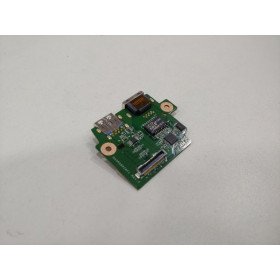 Плата Ethernet/USB (Ethernet/USB Board)Dell Inspiron 17R 5720 0F15HR