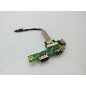 Роз'єми USB/VGA(USB/VGA)Dell Inspiron M5010 48.4HH03.011 Роз'єми USB/VGA(USB/VGA)Dell Inspiron M5010 48.4HH03.011